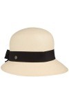 Breiter Chapeau Cloche de Soleil Panama Original pour Femme Chapeau de Paille Bolero dété de lEquateur Traditionnel Tressé 
