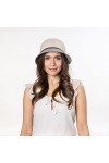 Mayser Chapeau Cloche Nannia Protection UV Femme - Made in The EU pour Le Jardin de Soleil Plage Printemps-été - Taille Uniqu