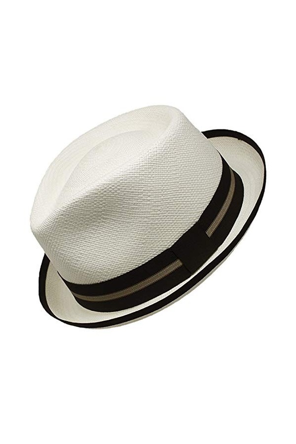 Gamboa Original et Fait à la Main Chapeau Panama Homme de Paille Borsalino Chapeau Solei Sombrero Panama