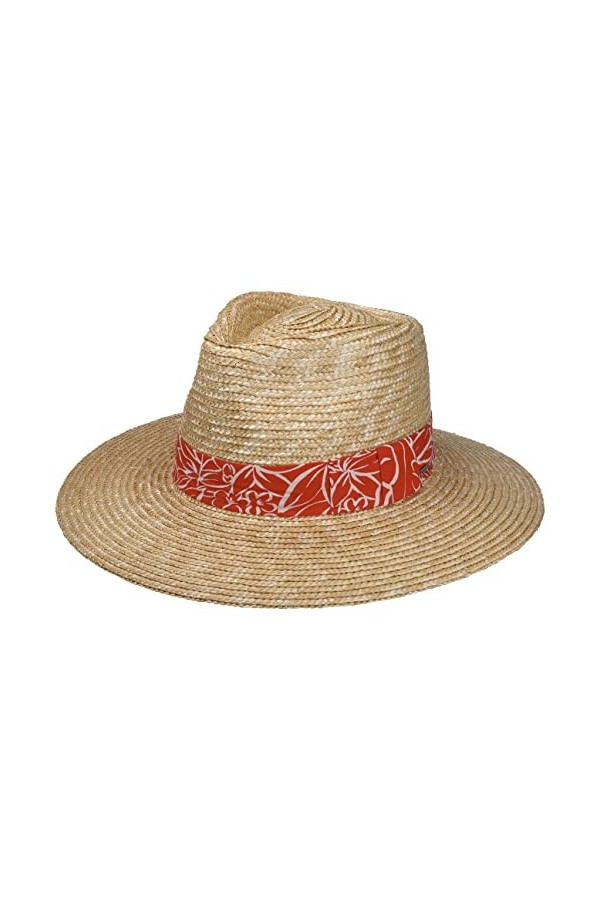 BRIXTON Chapeau avec Protection UV Joanna Chapeau dété Chapeau de Plage S 54-55 cm - Nature 