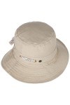 Lierys Chapeau en Lin Prescona Femme - Made in Italy de Soleil dété pour Printemps-été - Taille Unique Beige Clair