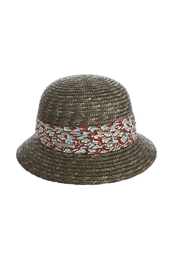 Seeberger Chapeau à Bordure Mariva Flower Chapeau pour Femme Chapeau de Soleil Taille Unique - Rose 