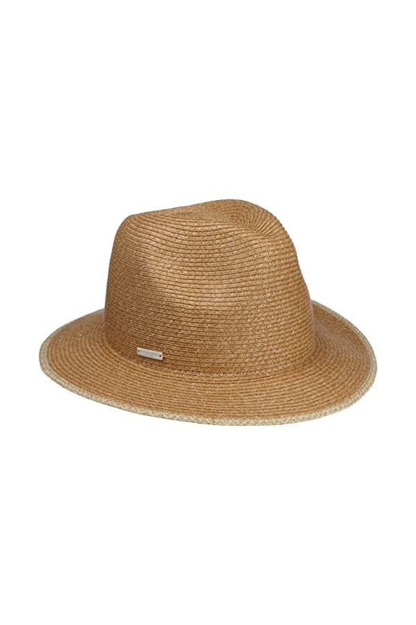 Seeberger Chapeau avec Protection UV Katalia Chapeau pour Femme Taille Unique - Nature 