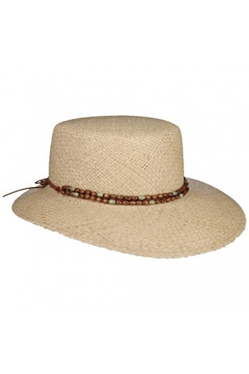 Lipodo Chapeau en Paille Vaspera Femme - Made in Italy pour dété Le Jardin Printemps-été - Taille Unique Nature
