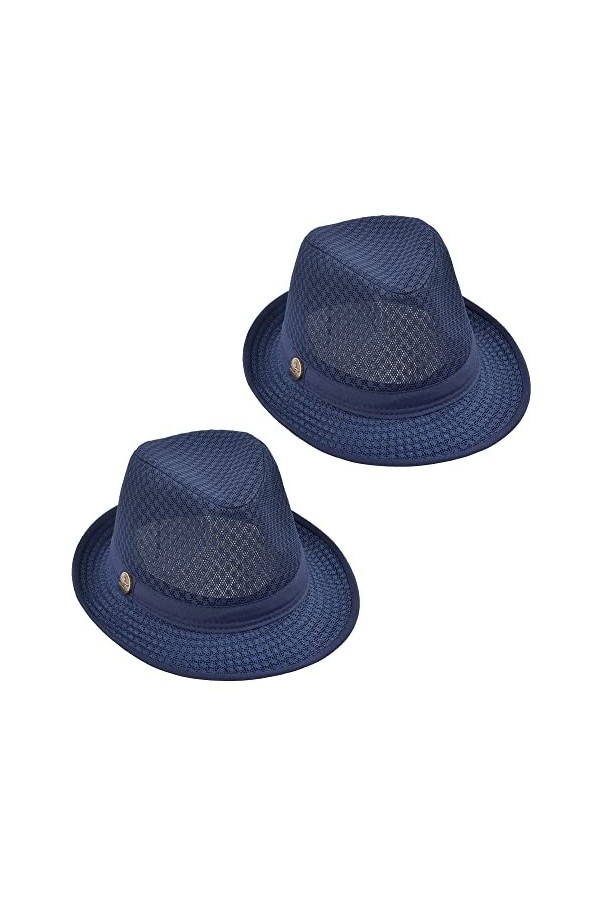 ZffXH Chapeau de paille de plage dété pour femme - Chapeau Fedora coloré à bord court pliable Panama, Black+Red+Army Green+K