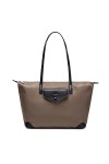 David Jones - Sac à Main Cabas Nylon Femme - Fourre-Tout Sac Shopping Souple Grande Capacité - Shopper Tote Porté Epaule Band