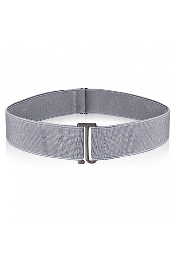 cobee Ceinture invisible pour femme, ceinture élastique réglable avec boucle plate, pas de ceinture visible pour jeans, panta