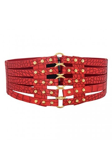 LXXSH Ceinture large vintage pour femmes Ceinture corset pour femmes couleur : D, taille : 65 x 12 cm 