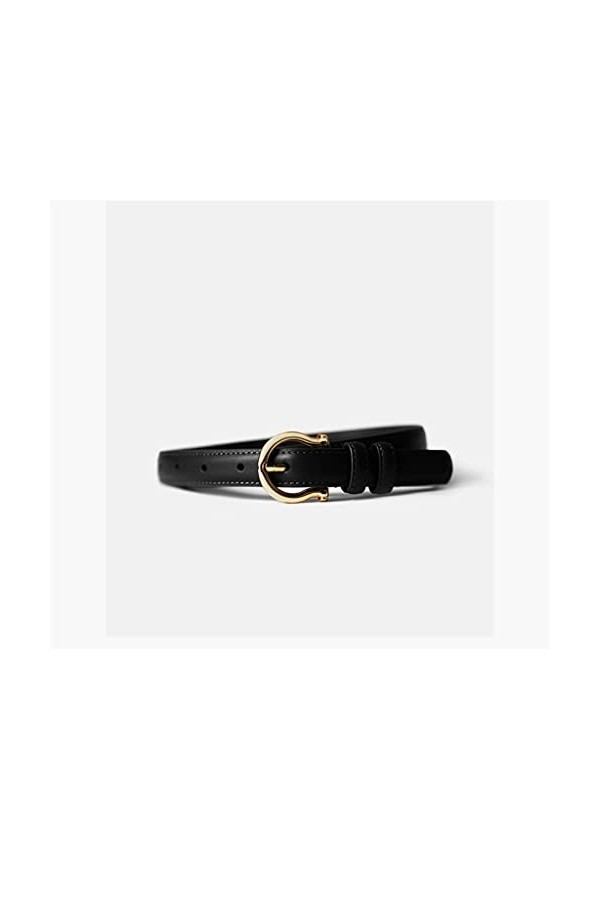 TJLSS Lumière et simple, salée et douce, niche rétro français première couche de la ceinture de vachette de cuir de la ceintu