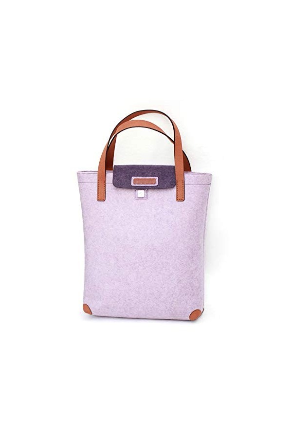 Lucky Sign Sacs Fourre Tout,Sacs Shopper Femmes Feutre Gris