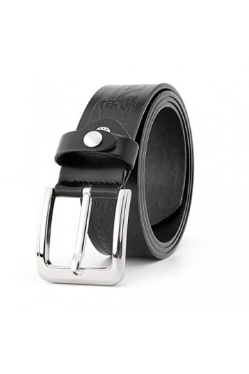 YANYUESHOP Ceinture à Imprimé Floral pour Hommes Ceintures en Cuir 4.0 cm Largeur de la Sangle Casual Ceintures en Cuir pour 