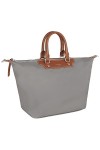 David Jones - Sac à Main Cabas Nylon Femme - Fourre-Tout Sac Shopping Souple Grande Capacité - Shopper Tote Porté Epaule Band