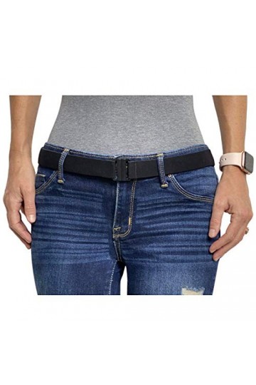 Tights Up: Ceinture Élastique Femme Ajustable, élastique ceinture, Ceinture femme tissu Boucle de Ceinture Plate Ceinture No