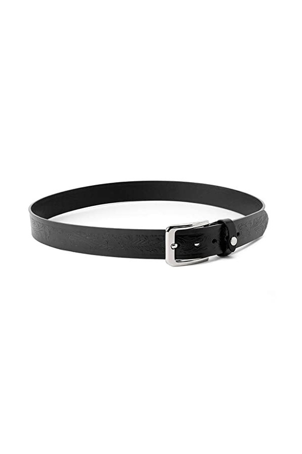 YANYUESHOP Ceinture à imprimé Floral pour Hommes Ceintures en Cuir 4,0 cm de Largeur Ceintures en Cuir décontractées pour Hom