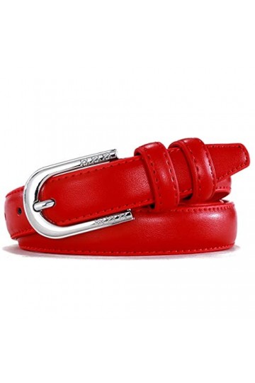 HLDETH Ceintures En Cuir Femme Jeans Classique Rétro Simple Femme Denim Bande Robe Color : C, Size : One size 