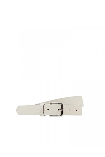 Esprit 993EA1S310 Ceinture, 100/WHITE, 100 Femme