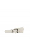Esprit 993EA1S310 Ceinture, 100/WHITE, 100 Femme