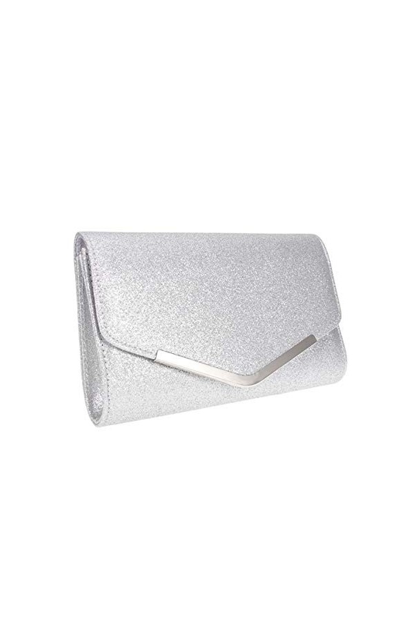 VALICLUD Enveloppe de Soirée Embrayage Fête de Mariage Sac Bandoulière Paillettes Dîner Sac Dembrayage Chaîne Sac à Main pour
