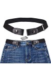 Ceinture extensible sans boucle pour les,Mode Homme Femme Buckle-Free Stretch Ceinture élastique sans Boucle, Bandes Invisibl