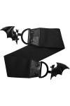 kreepsville 666 Womens Bat Elastic Belt Black, Noir, 2XL/3XL 36-44 