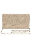 Asvert Pochette Soiree Femme, Pochettes et Clutches Femme, Sac de Soirée, Pochette Sac a Main Femme, Pochette Mariage en Band