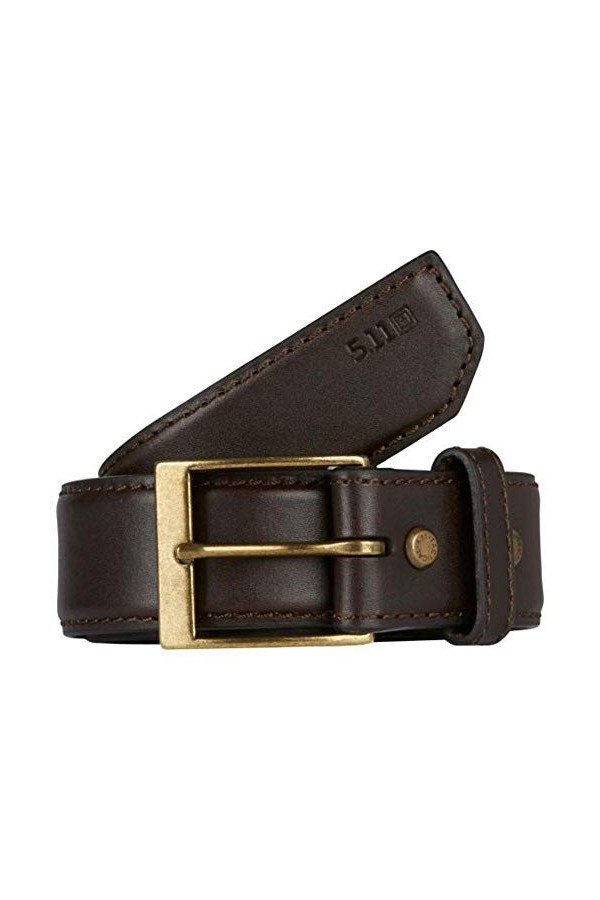 5.11 Ceinture Cuir Casual Homme, Noir 019, FR Taille Fabricant : XL 