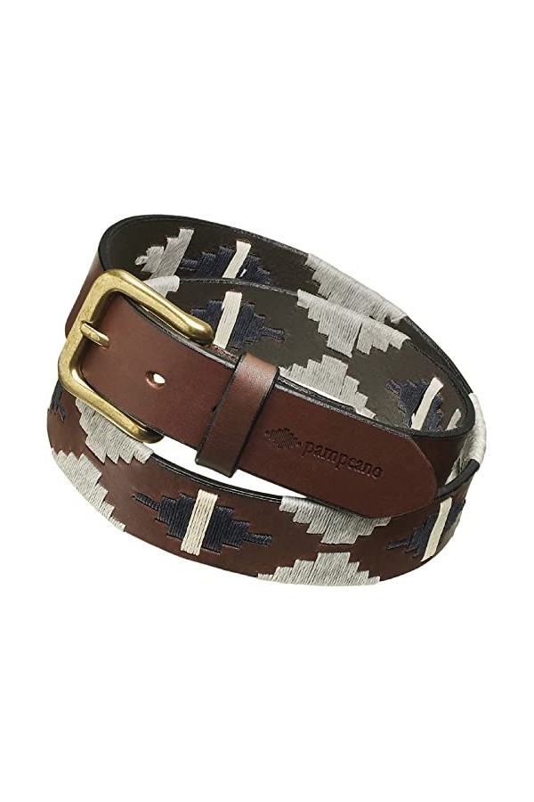 Pampeano | Rosa - Ceintures de polo en cuir argentin fabriquées à la main de qualité supérieure | Ceintures de créateurs unis