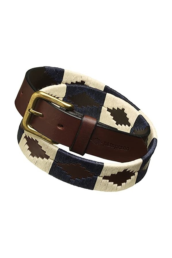 Pampeano | Rosa - Ceintures de polo en cuir argentin fabriquées à la main de qualité supérieure | Ceintures de créateurs unis