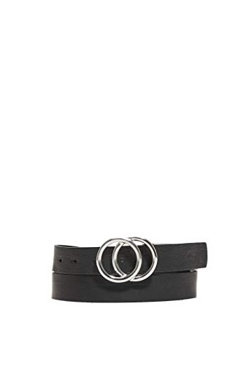 s.Oliver 38.899.95.3696 Ceinture, Noir Black 9999 , 110 Taille Fabricant: 95 Femme