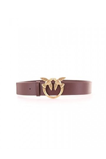 Pinko Love Berry Hips Simply Belt H4 Ceinture, Z99_Nero Limousine, L Femme