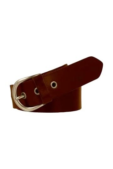 FRYE Ceinture en Cuir pour Femme 25 mm, Marron