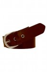 FRYE Ceinture en Cuir pour Femme 25 mm, Marron