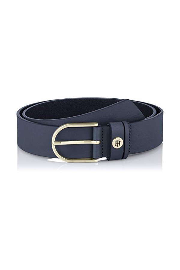 Tommy Hilfiger Classic Belt 3.5 Ceinture, Sky Captain, XX-Small Taille Fabricant: 75 Femme