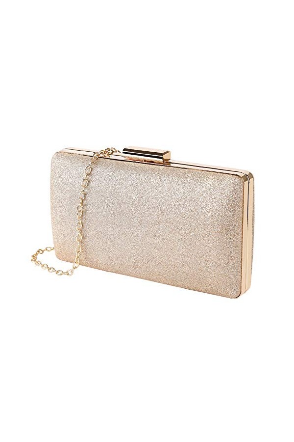 MaoXinTek Mini Sac à Main de Mariage Bandouliere Femme Embrayage pour Fête Cocktail Bal Cadeau, Élégant Bourse de Ceremonie E