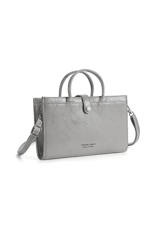 icyant Sac à bandoulière pour femme, pochette portefeuille rétro en cuir texturé, sac à main de soirée, petits sacs à bandoul