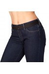 Invisibelt No Show Ceinture élastique réglable pour femme Taille unique, Noir, taille unique