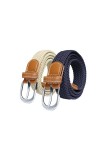 SWAUSWAUK Ceinture Femme x 2 - Ceinture Élastique Femme, Ceintures Femmes pour Jeans et Pantalons, Taille Unique et 2,5 cm de