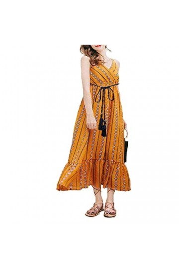 Smallterm Ceinture tissée à pompons avec nœud décoré - Bleu marine, bleu marine, S