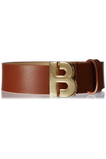 BOSS Ceinture B_Icon pour femme - 3,5 cm - Open Brown242, 90