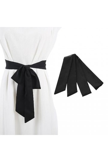 Ceintures femme Ceinture de mariée en Satin Classique Belt Ruban pour Les Femmes Occasion spéciale Robe, Mariage Noeud Papill