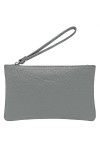 Parubi Pochette à Main Petite pour Femme, Mini Sac à Main en Cuir Souple Véritable Fabriqué en Italie, Pochette avec Cordon e