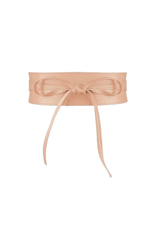 Sozakka 220cm Ceinture Femme Large pour Robe Ceinture de Taille de Large Ceinture de Hanche Ceinture Large Similicuir de Femm