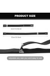 SKHAOVS 4 Pièces Ceinture Élastique Sans Boucle Extensible sans Boucle Ajustable Ceinture Homme Ceintures Femmes Invisible Ce
