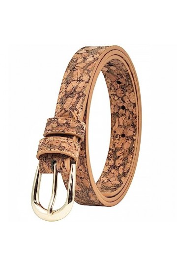 Simaru Ceinture pour femme en liège Maceio fabriquée en UE Granada, 75 S 