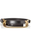 Pinko Love Berry Evolution 1 H2 Belt Ceinture, Z99q_Noir-Antique Gold, S Femme