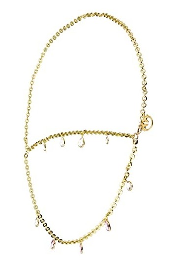 Pinko Joelle Cintura GIOIELLO Catena Ceinture, ZZLU_ORO-Shiny Gold, XS Femme