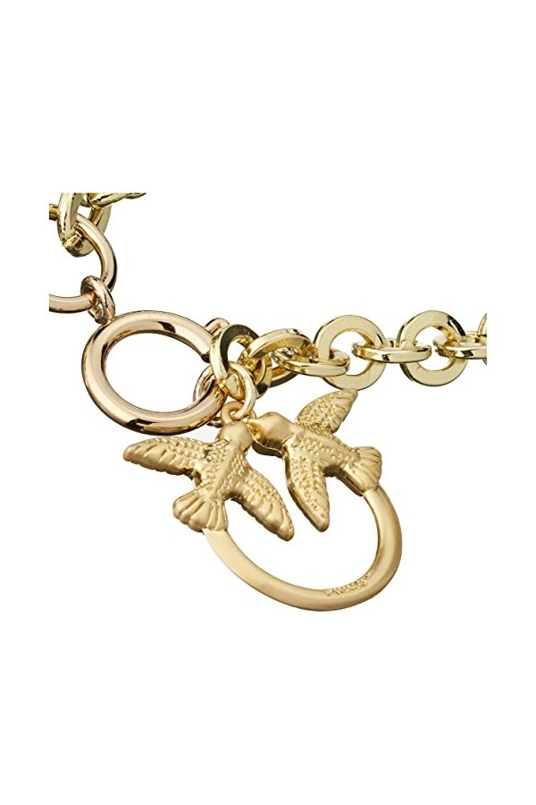 Pinko Joelle Cintura GIOIELLO Catena Ceinture, ZZLU_ORO-Shiny Gold, XS Femme