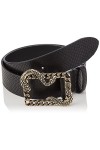 Just Cavalli Ceinture pour Femme, 900 Noir, 75 cm