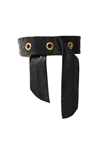 Antik Batik Knoti suede belt - Black 40/42 
