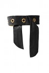 Antik Batik Knoti suede belt - Black 40/42 